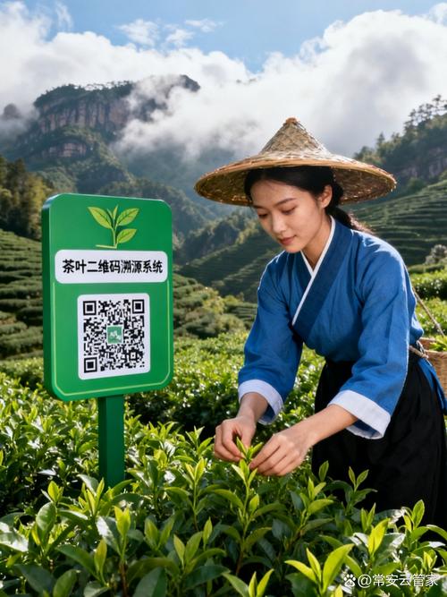 一葉一碼，數字尋源 常安云管家為每一包茶葉賦予專屬“數字身份”